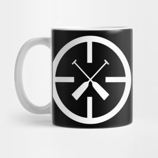 Rowing Paddling Sports Crew Team Target Circle Mug